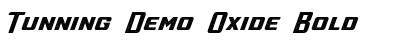 Download Tunning Demo Font Download Tunning Demo Font