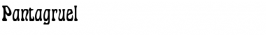 Download Pantagruel Font Download Pantagruel Font