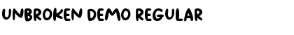 Download Unbroken Demo Font Download Unbroken Demo Font