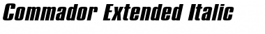 Download Commador Extended Font Download Commador Extended Font