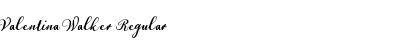 Download Valentina Walker Font Download Valentina Walker Font