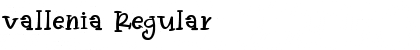 Download vallenia Font Download vallenia Font