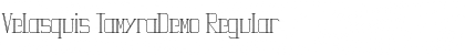 Download Velasquis TamyraDemo Font Download Velasquis TamyraDemo Font