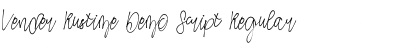 Download Vender Rustime Demo Script Font Download Vender Rustime Demo Script Font