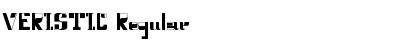 Download VERISTIC Font Download VERISTIC Font
