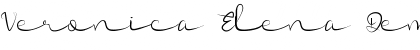 Download Veronica Elena Demo Font Download Veronica Elena Demo Font
