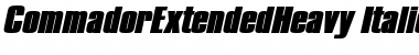 Download CommadorExtendedHeavy Font Download CommadorExtendedHeavy Font
