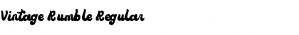 Download Vintage Rumble Font Download Vintage Rumble Font