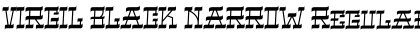 Download VIRGIL BLACK NARROW Font Download VIRGIL BLACK NARROW Font