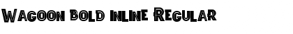 Download Wagoon bold inline Font Download Wagoon bold inline Font
