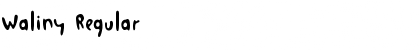 Download Waliny Font Download Waliny Font