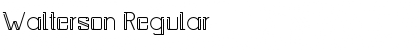 Download Walterson Font Download Walterson Font