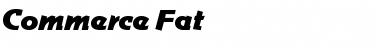 Download CommerceFat Font Download CommerceFat Font