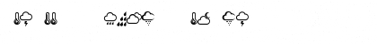 Download Weather Symbols Font Download Weather Symbols Font