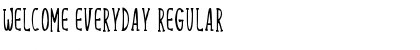 Download Welcome Everyday Font Download Welcome Everyday Font
