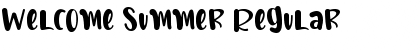 Download Welcome Summer Font Download Welcome Summer Font