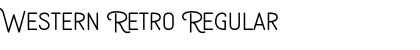 Download Western Retro Font Download Western Retro Font