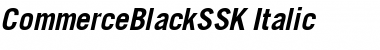 Download CommerceBlackSSK Font Download CommerceBlackSSK Font