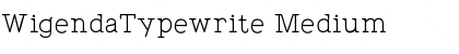 Download WigendaTypewrite Font Download WigendaTypewrite Font