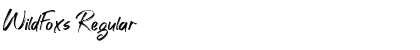 Download WildFoxs Font Download WildFoxs Font