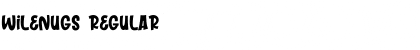 Download WILENUGS Font Download WILENUGS Font
