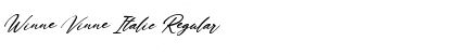 Download Winne Vinne Italic Font Download Winne Vinne Italic Font