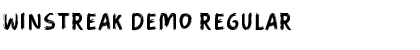 Download Winstreak DEMO Font Download Winstreak DEMO Font