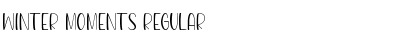 Download Winter Moments Font Download Winter Moments Font