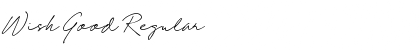 Download Wish Good Font Download Wish Good Font