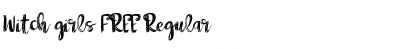 Download Witch girls FREE Font Download Witch girls FREE Font