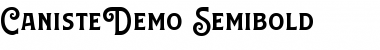 Download Caniste (Demo) Font Download Caniste (Demo) Font