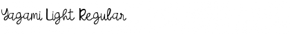 Download Yagami Light Font Download Yagami Light Font