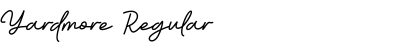 Download Yardmore Font Download Yardmore Font