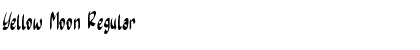 Download Yellow Moon Font Download Yellow Moon Font