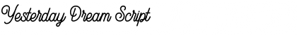 Download Yesterday Dream Font Download Yesterday Dream Font