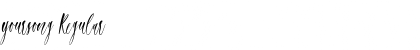 Download yoursong Font Download yoursong Font
