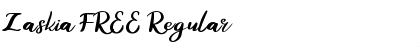 Download Zaskia FREE Font Download Zaskia FREE Font