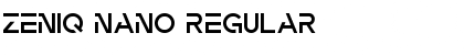 Download Zeniq Nano Font Download Zeniq Nano Font