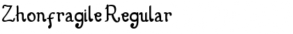 Download Zhonfragile Font Download Zhonfragile Font
