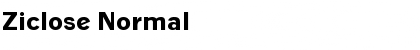 Download Ziclose Font Download Ziclose Font