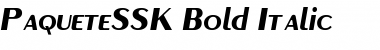 Download PaqueteSSK Font Download PaqueteSSK Font