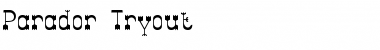 Download Parador Tryout Font Download Parador Tryout Font
