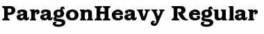 Download ParagonHeavy Font Download ParagonHeavy Font
