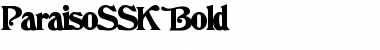 Download ParaisoSSK Font Download ParaisoSSK Font