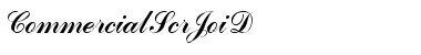 Download CommercialScrJoiD Font Download CommercialScrJoiD Font