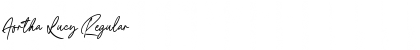 Download Aortha Lucy Font Download Aortha Lucy Font