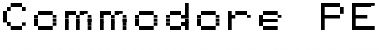 Download Commodore PET Font Download Commodore PET Font