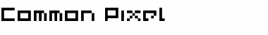 Download Common Pixel Font Download Common Pixel Font