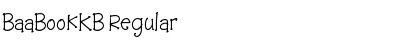 Download BaaBookKB Font Download BaaBookKB Font