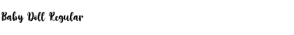 Download Baby Doll Font Download Baby Doll Font